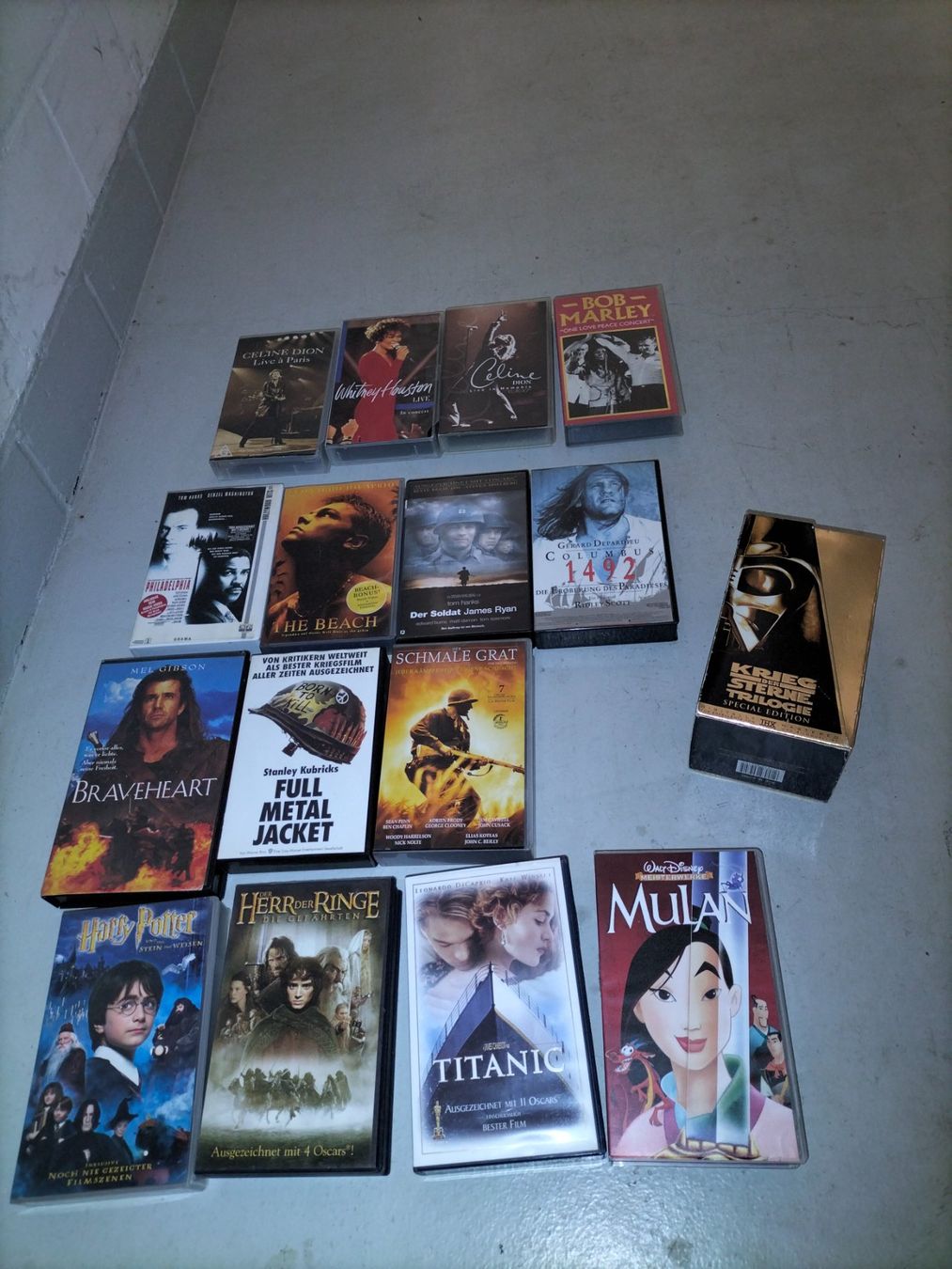 Alle VHS: Diverse Filme video – Gebraucht aus Beringen von tan_b56y 2