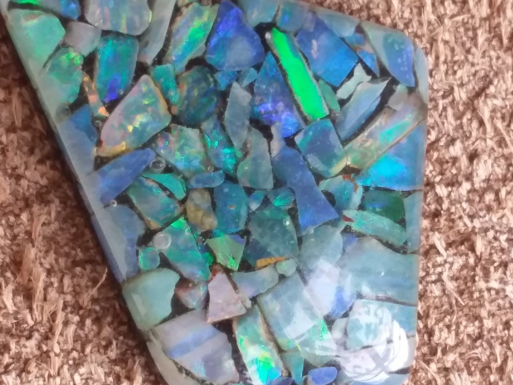 Anhänger: Echter OPAL Anhänger mit Sterling Silber Oese – Gebraucht aus Zürich von helsan 1