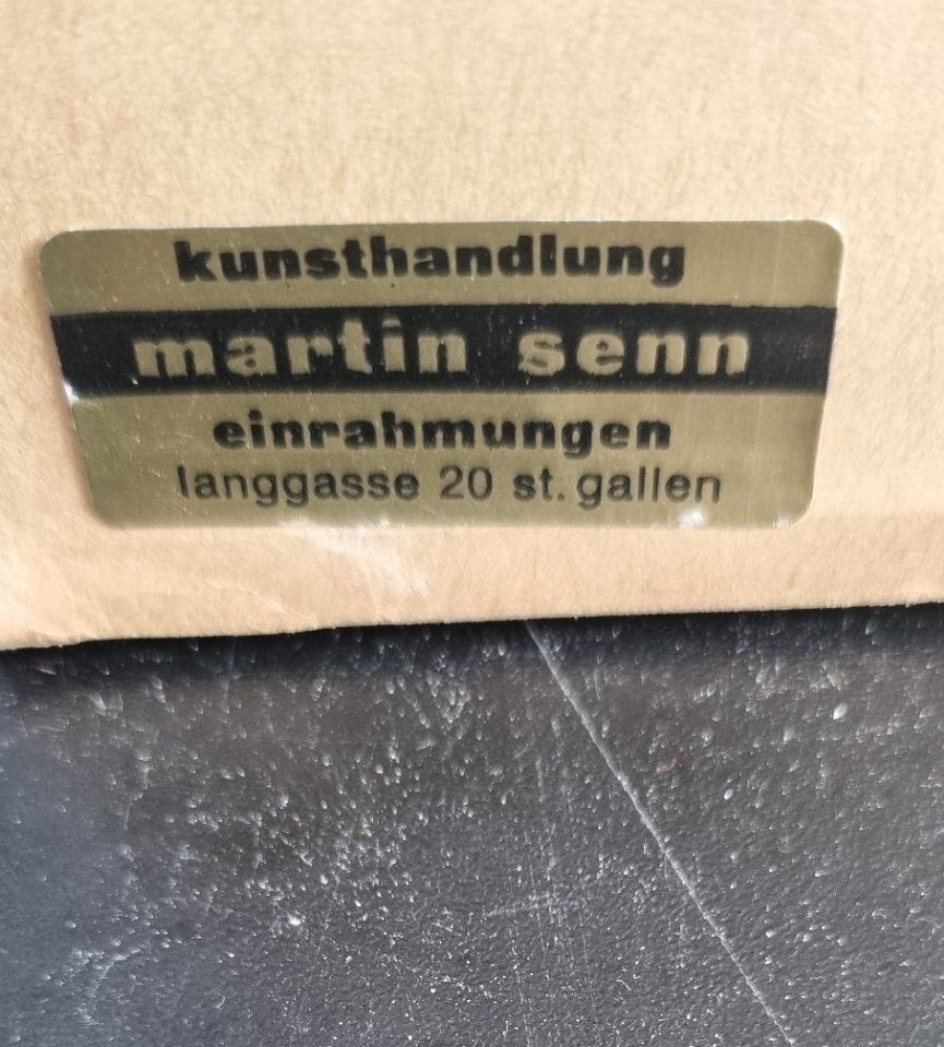 Stiche: Colorierter Stich Romanshorn am Bodensee – Gebraucht aus Flums von Flumsantik 5