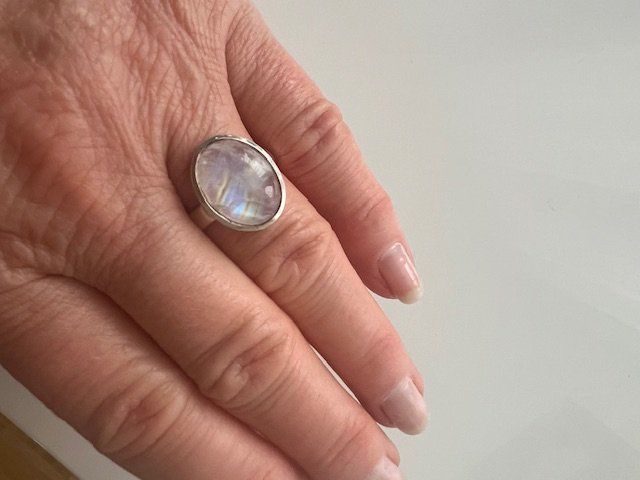 Anelli: Ring Silber 925 mit Stein, NEU! – Nuovo (secondo la descrizione) da Walenstadt venduto da ricamul 3