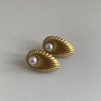 18KGP Perlen Ohrstecker