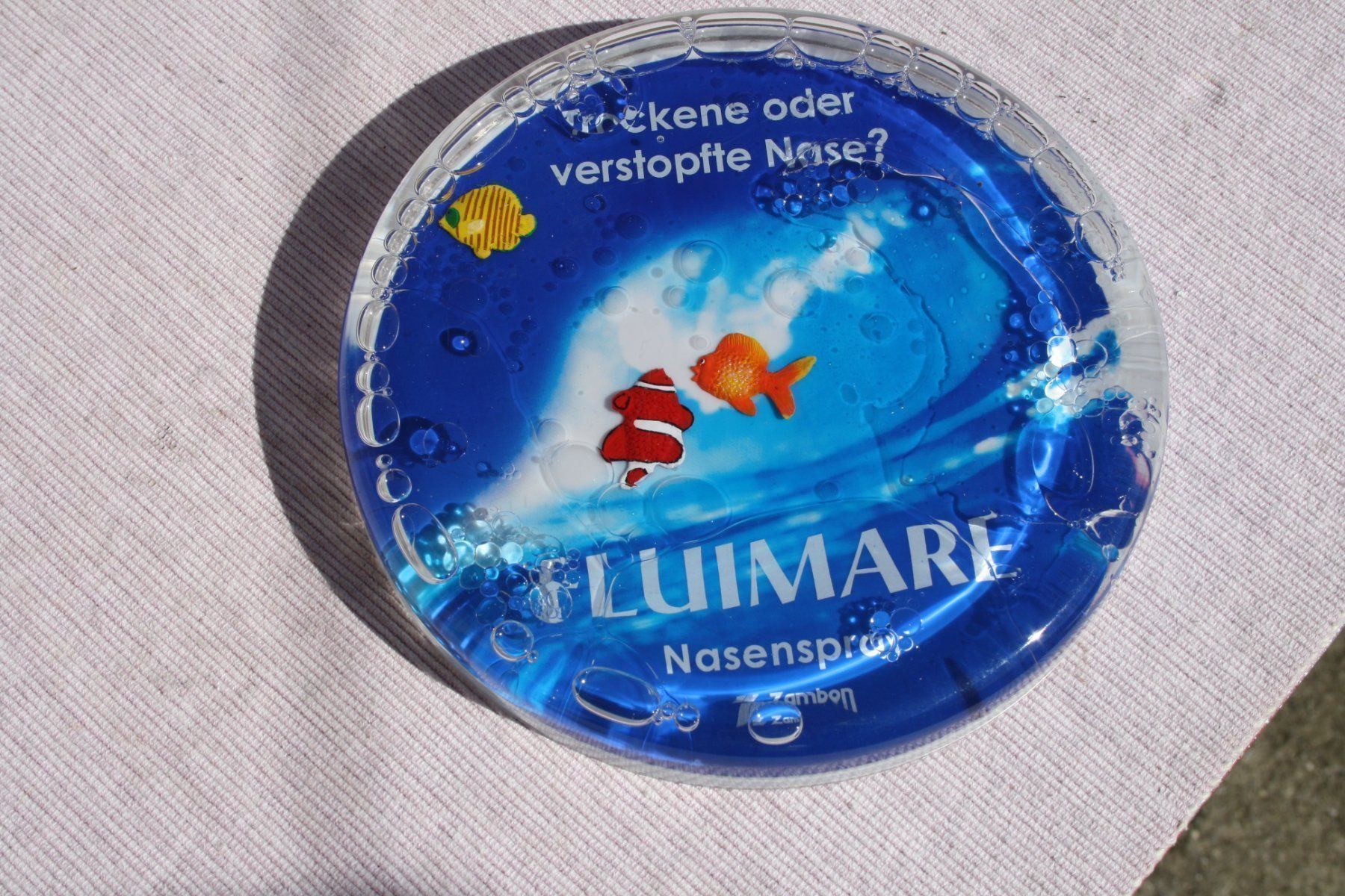 Teller: ZAHLTELLER AQUARIUM – Gebraucht aus Wauwil von Pneuedy