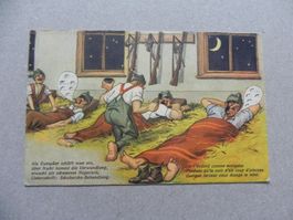 CH Humor Motiv Karte Miltär ca. 1925 J. Schönenberger Nr.155