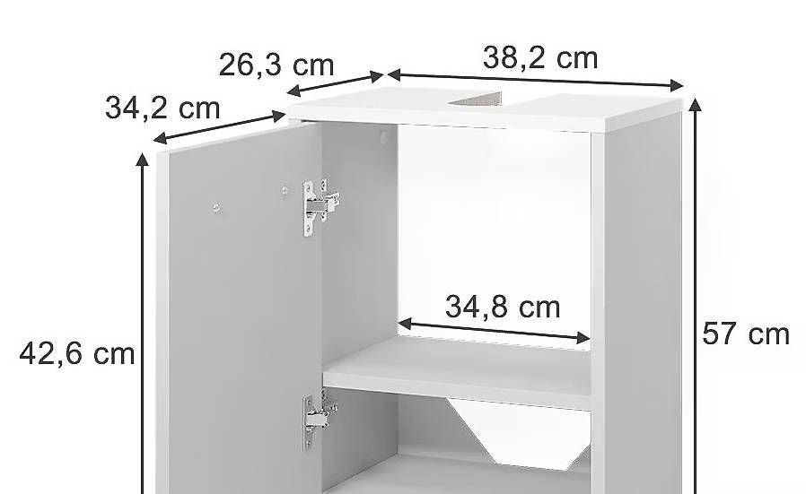 Mobili per bagno: Waschbeckenunterschrank klein OVP – Nuovo e nell'imballaggio originale da Neu St. Johann venduto da Isputnik 1