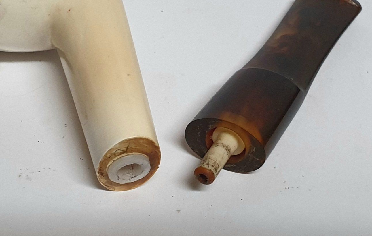 Tabakpfeifen & Zubehör: Rauchen Genuss Tabakpfeife Meerschaumpfeife beraucht – Gebraucht aus Tüscherz-Alfermée von Newpad 9