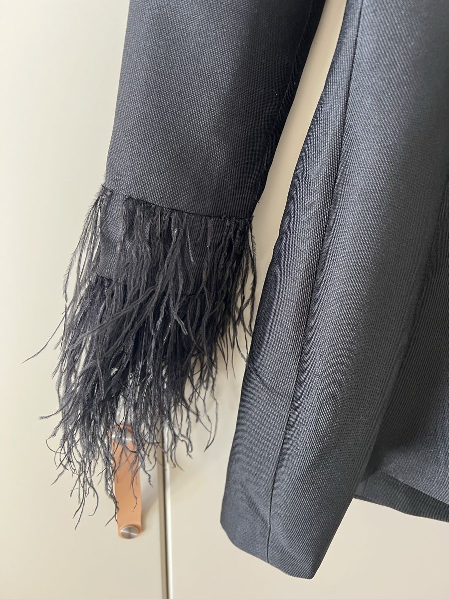 Vestiti: Jacket dress with feather sleeves – Usato da Zollikon venduto da jud_cmm9 4