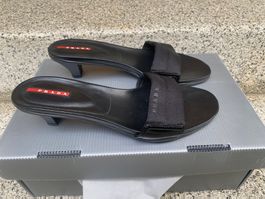 PRADA Sandalen schwarz Grösse 38.5 neuwertig