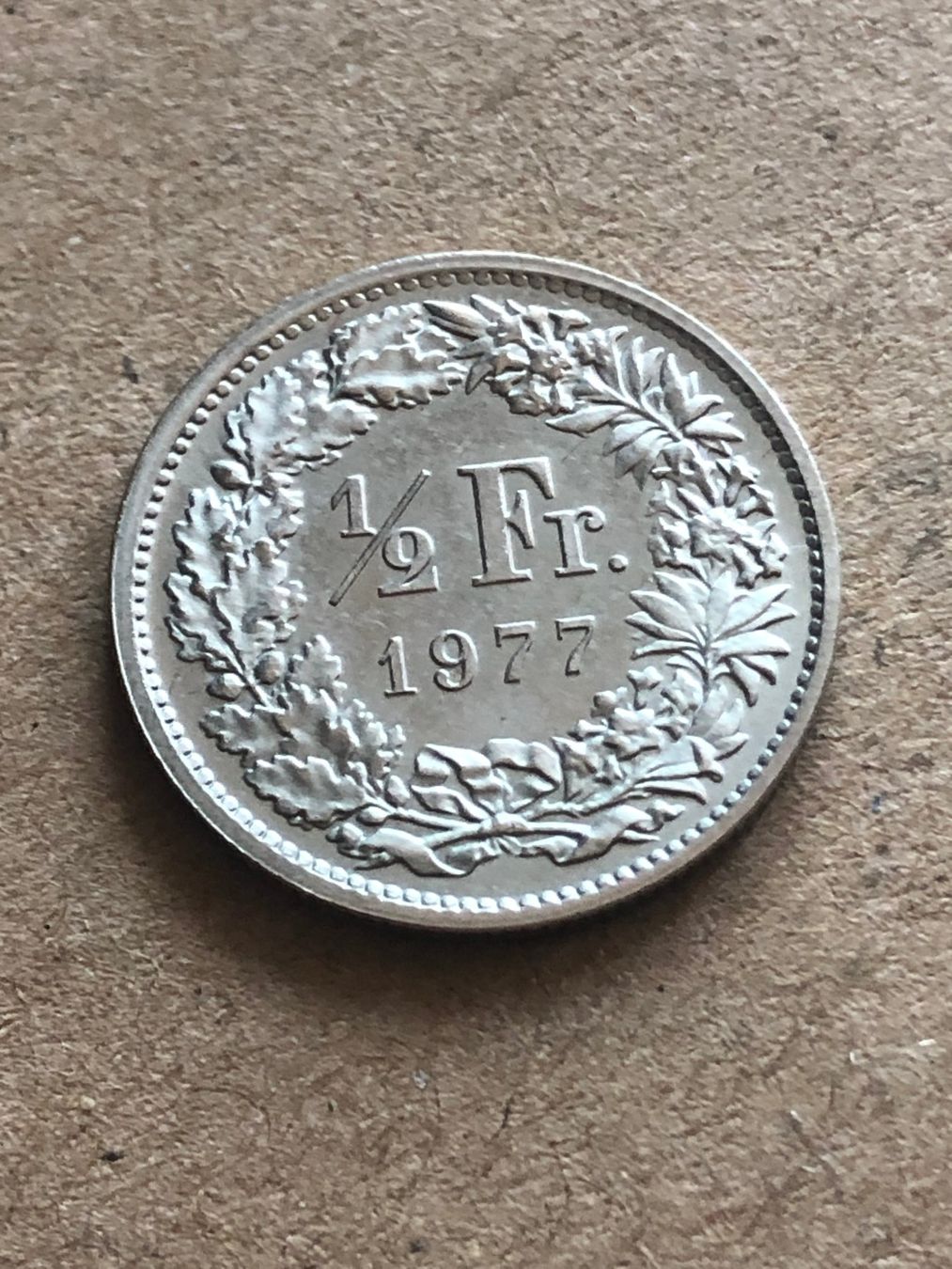 Tutti le monete: 50 Rp. 1977 unz. – Usato da Schötz venduto da Odpa
