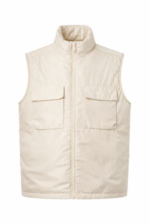 Weste doppelseitig, Top Zustand, Beige!