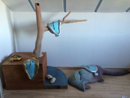 Dali - Die Beständigkeit der Erinnerung in 3D, Styropor/Holz