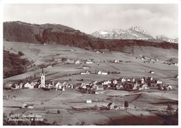 Hundwil mit Hundwilerhöhe und Säntis, datiert 1939
