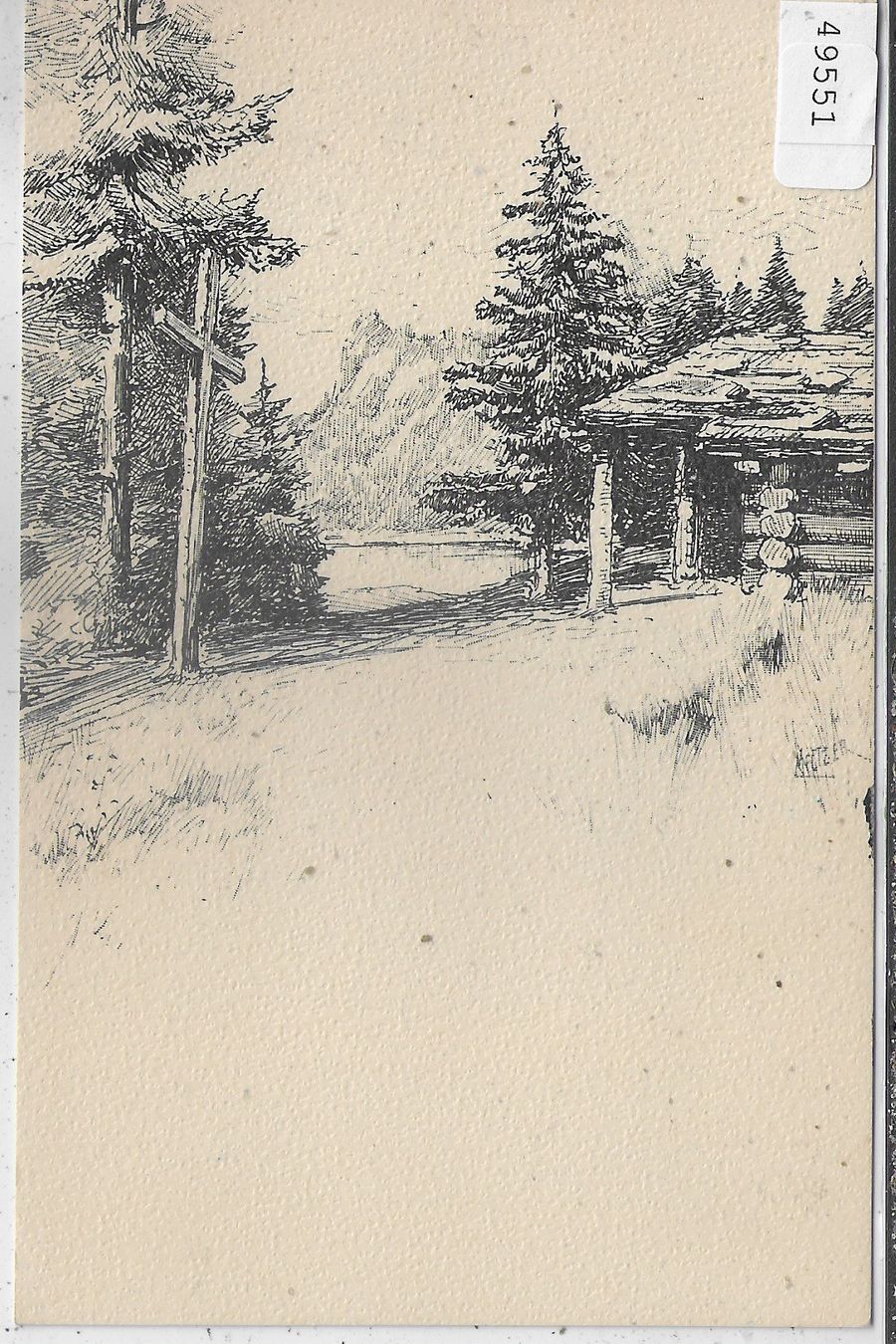 Cartoline postali: Meltzer - Alphütte – Usato da Ettingen venduto da Kartenplanet