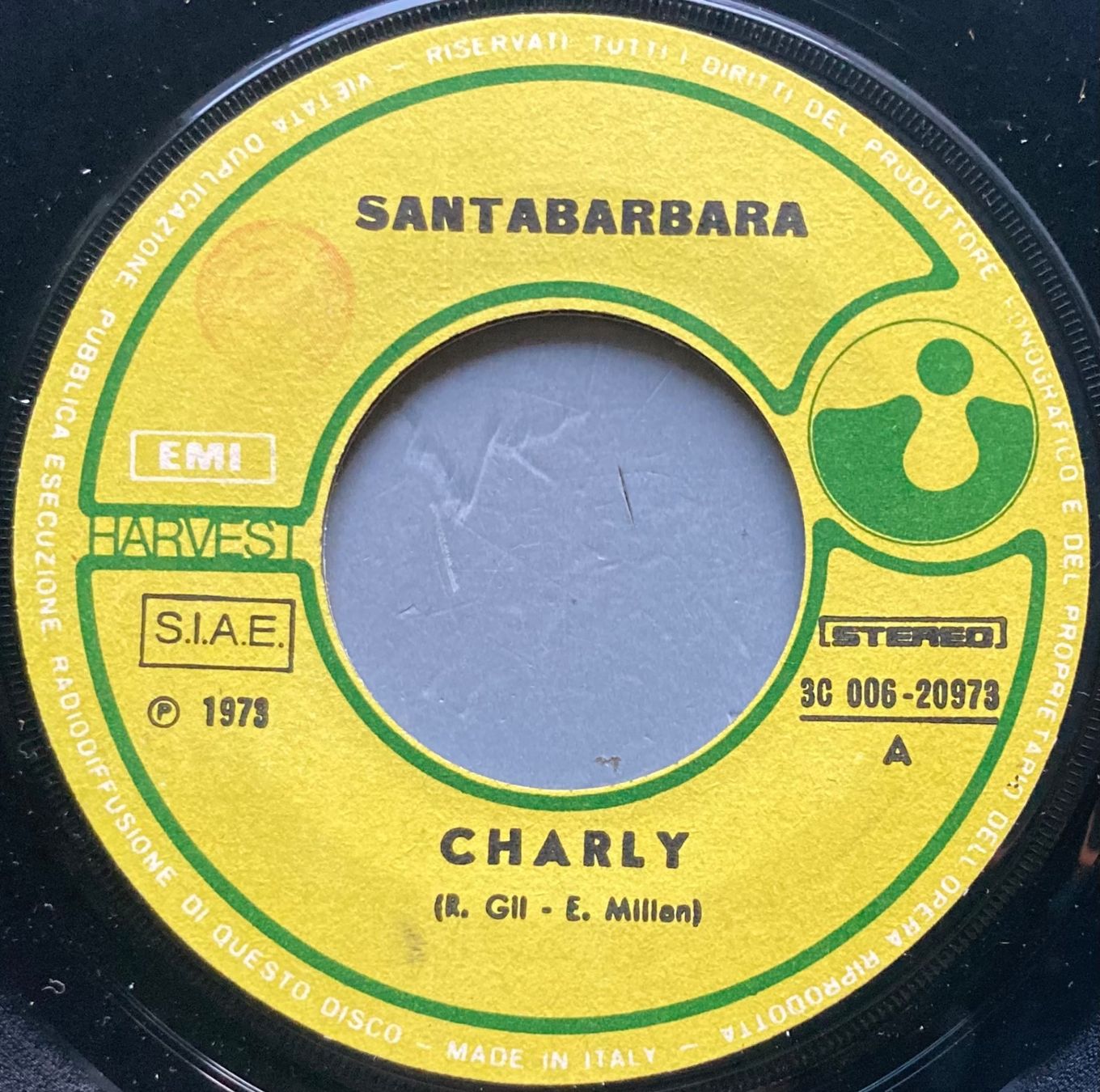 Schallplatten: SANTABARBARA - CHARLY – Gebraucht aus Poliez-Pittet von Newtown-Records 2