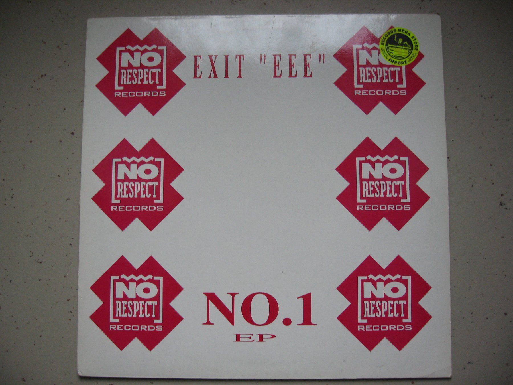 Dischi in vinile: Exit "EEE" - 1992 - No.1 EP – Usato da Zürich venduto da Hikikomori