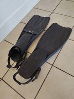 Tauchflossen / Schwimmflossen, Grösse L/XL, schwarz