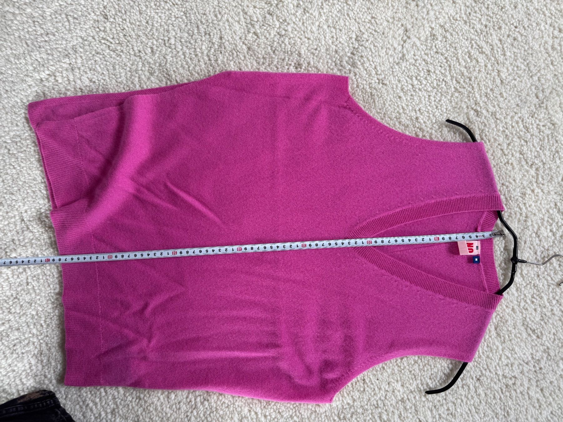 Gilet & Giacche: NONAME Pullunder 100% Kaschmir Pink M NEU – Nuovo (secondo la descrizione) da Zuerich venduto da Moochie 5