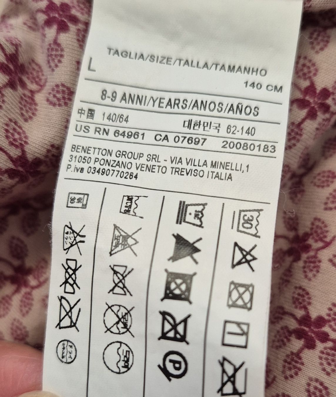 Benetton Maglioni & Felpe: Teddyfellpulli-Jacke ecru Benetton 140 Mädchen – Usato da Silvaplana venduto da suwiss22 6