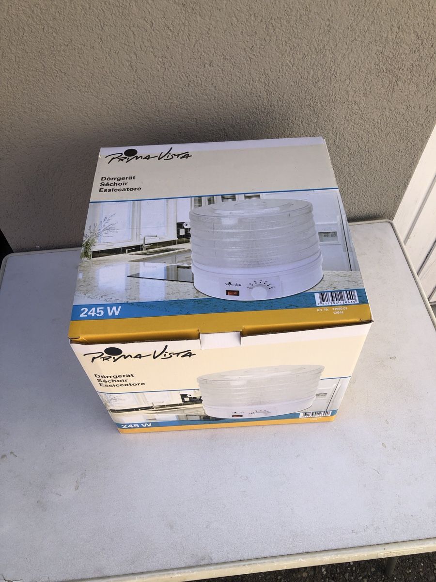 Elettrodomestici da cucina: Dörrgerät Prima Vista 245W mit Originalverpackung – Usato da Arbon venduto da Wladimir1 1