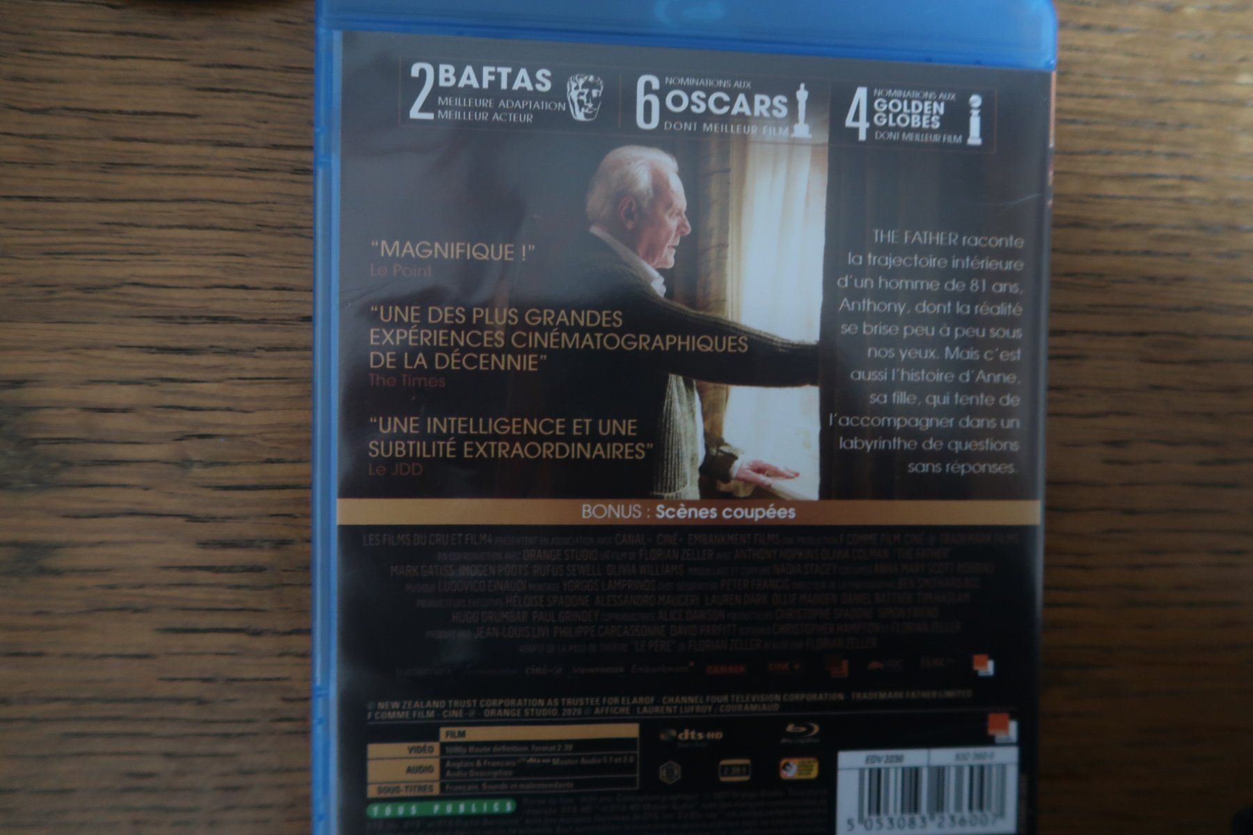 Tutti i DVDs: Blu-ray THE FATHER Français Anglais – Usato da Porrentruy venduto da tupatup 1