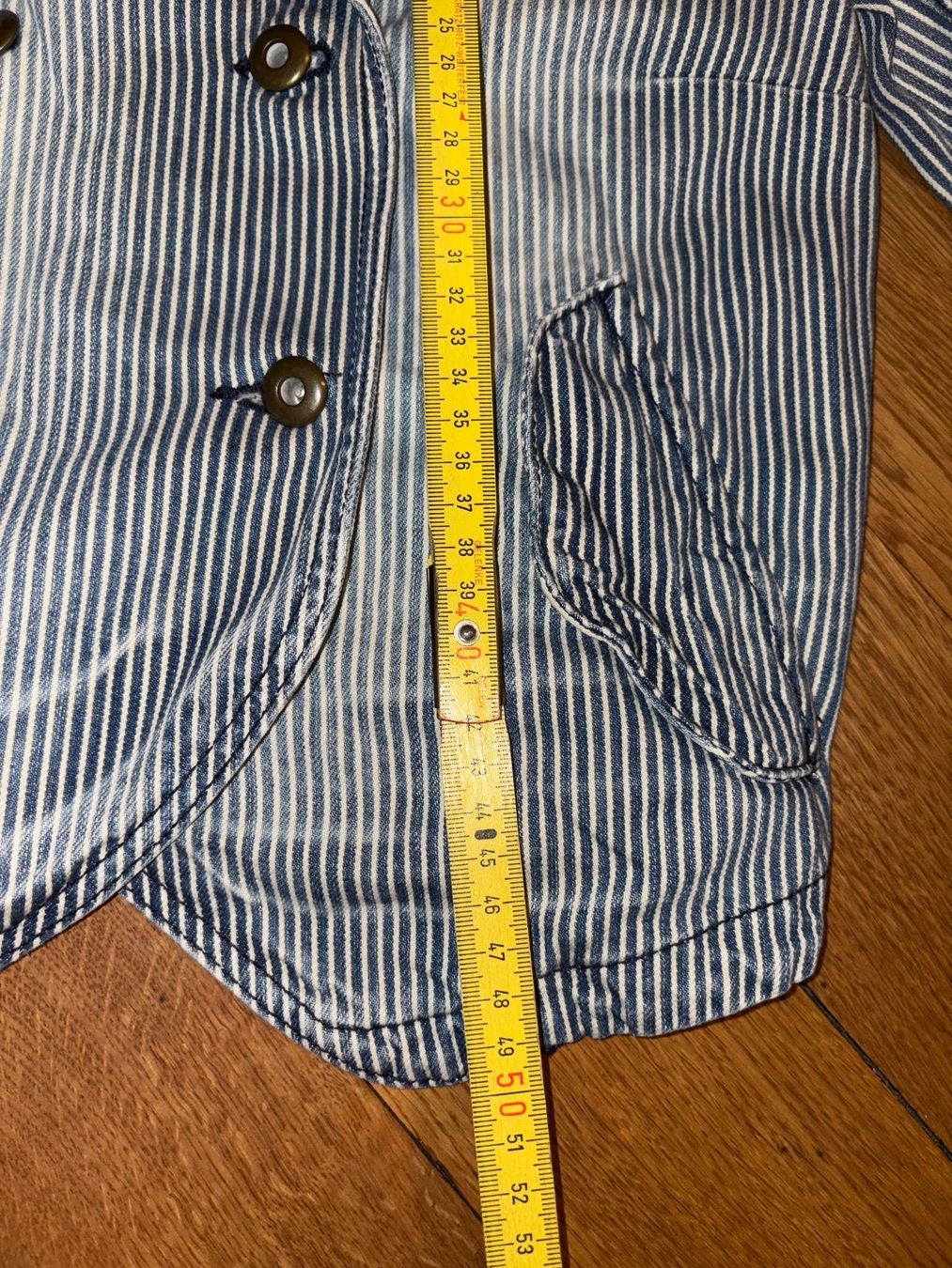 H&M Giacche: Gestreifte cropped H&M-Jacke Gr. 34 – Usato da Zürich venduto da triangular 5