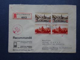 1943 Pro Patria schöner  Brief
