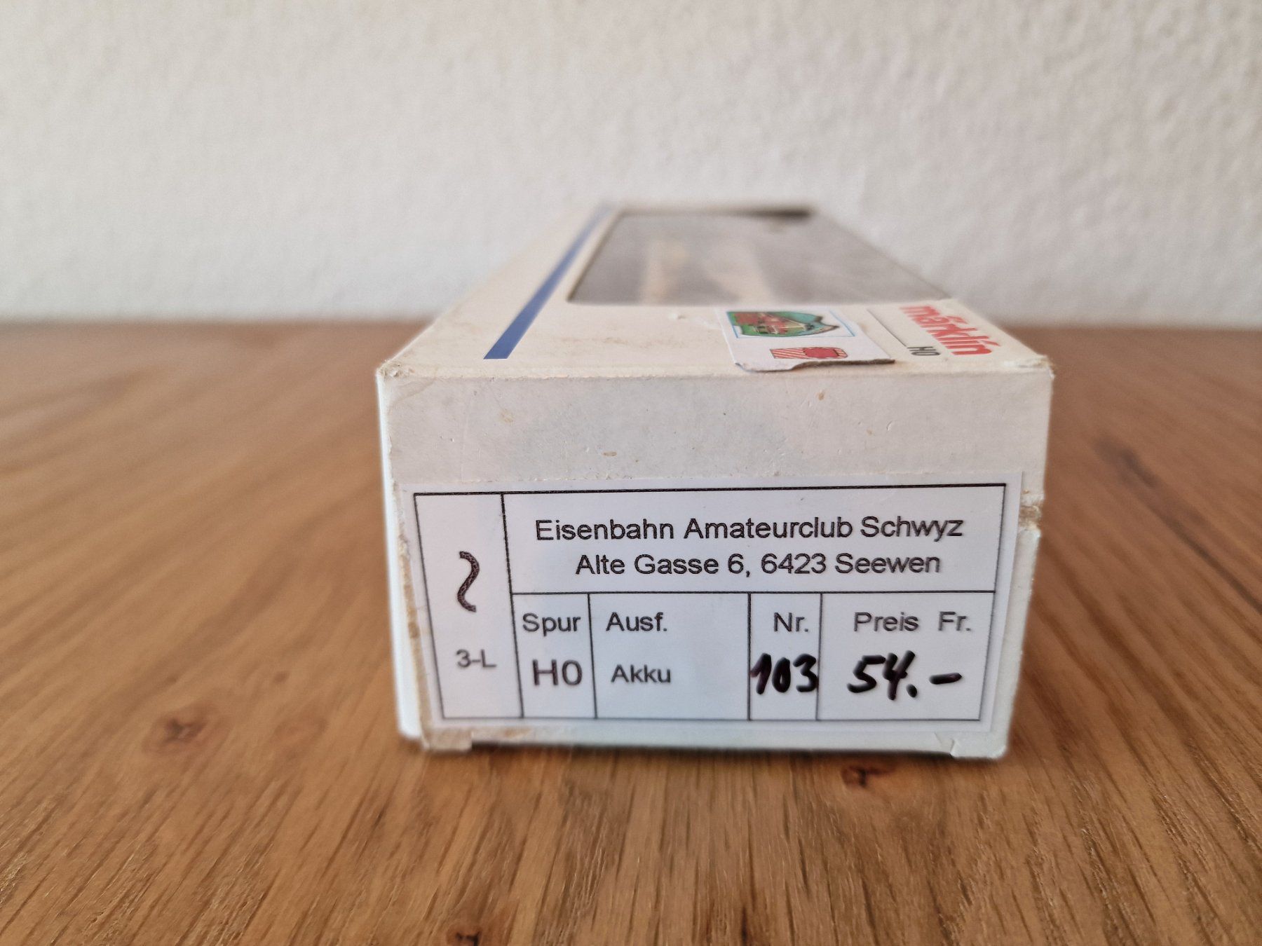 Märklin Modellini di ferrovie: Märklin Sonderwagen mit Blinklicht – Usato da Matten b. Interlaken venduto da lor_hr9w 5