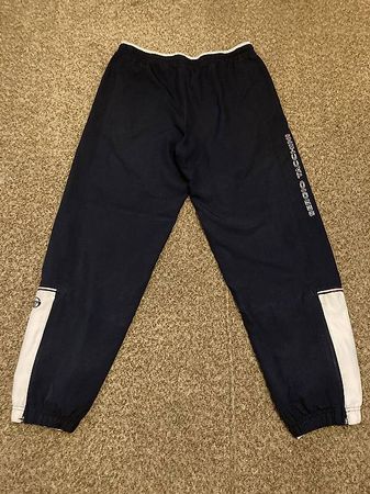 Bas de survêtement bleu foncé Sergio Tacchini