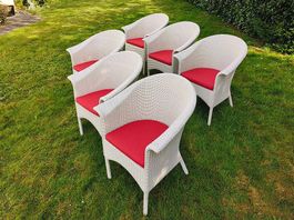 Gartenstuhl Sessel Rattan Terrasse 