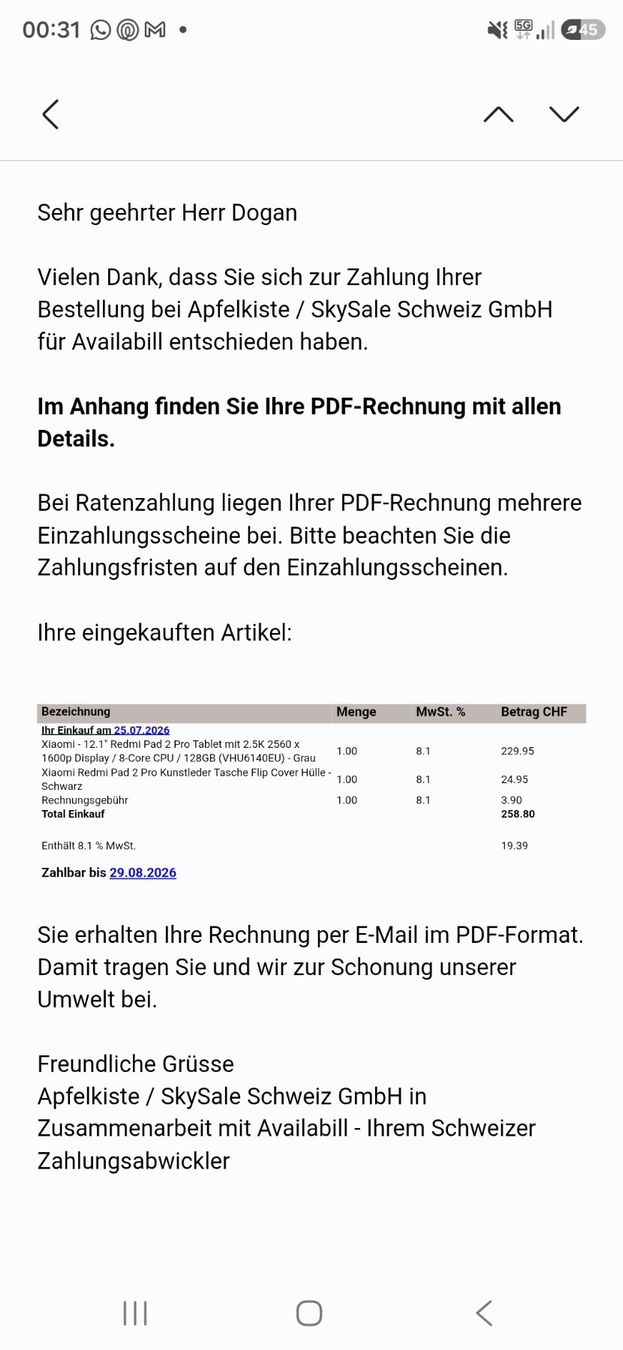 Xiaomi Tablet PC: Xiaomi REDMI Pad 2 Pro neu mit Hülle – Neu (gemäss Beschreibung) aus Möhlin von Dogn16 4