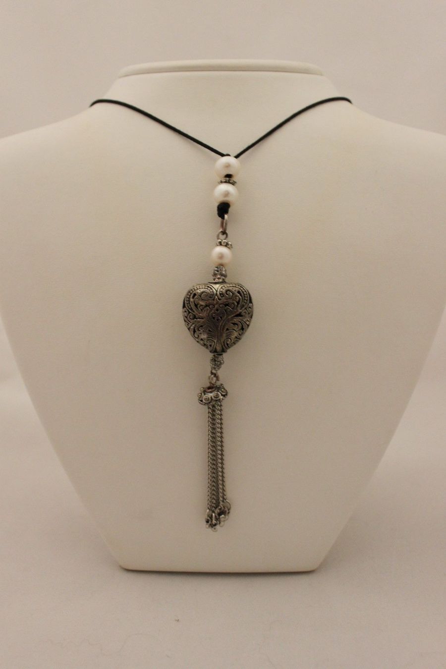 Catenine: Collier sautoir coeur – Nuovo e nell'imballaggio originale da Marsens venduto da fakia