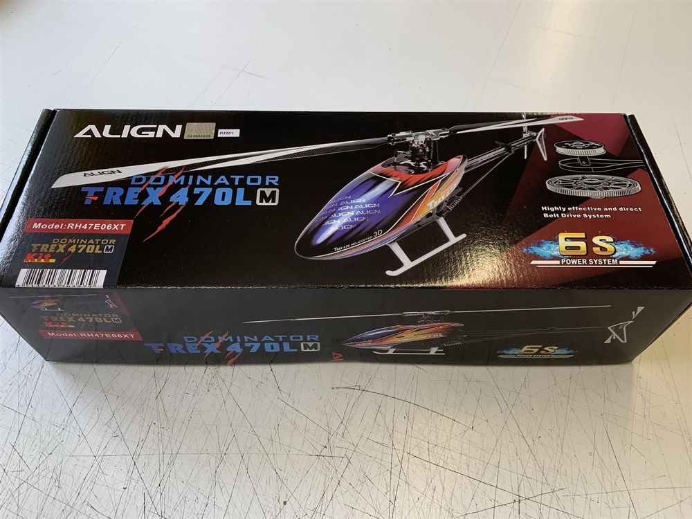 Align T-REX 470LM Dominator Kit (Neu und originalverpackt) in Hosenruck ...