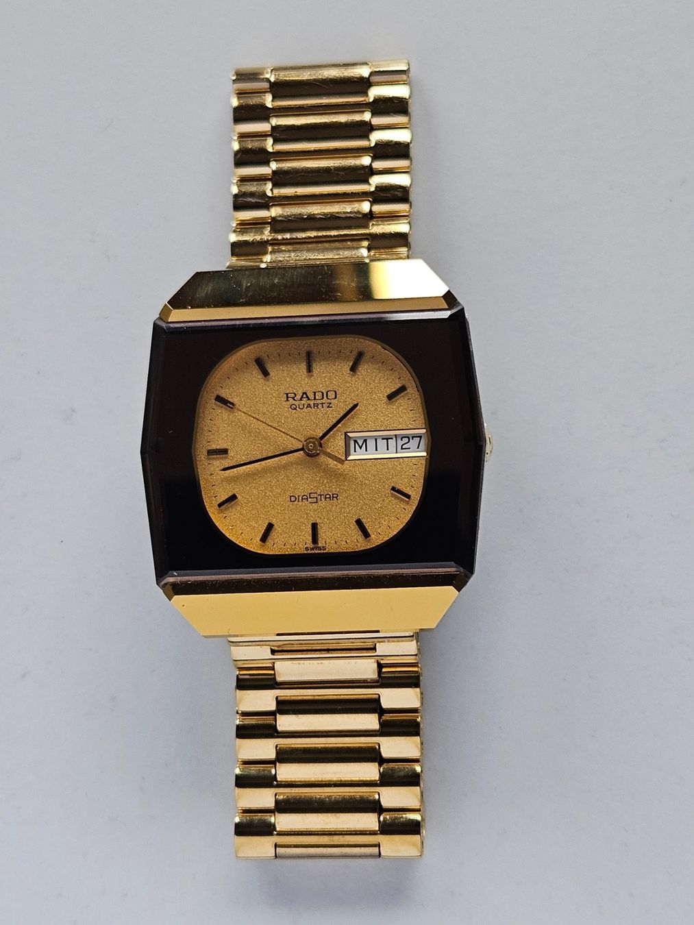 Rado Orologi: 120 Rado Diastar Day Date Quartz – Usato da Berikon venduto da mmm21