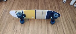 Skateboard Slide Cruiser Stripes Yellow