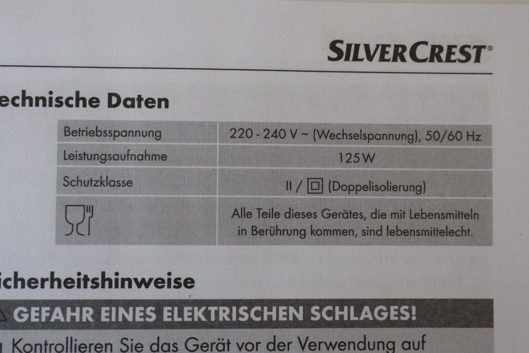 SilverCrest Elettrodomestici da cucina: SILVER CREST 389891_2201 Vakuumiergerät – Nuovo e nell'imballaggio originale da Liestal venduto da FuV01 6