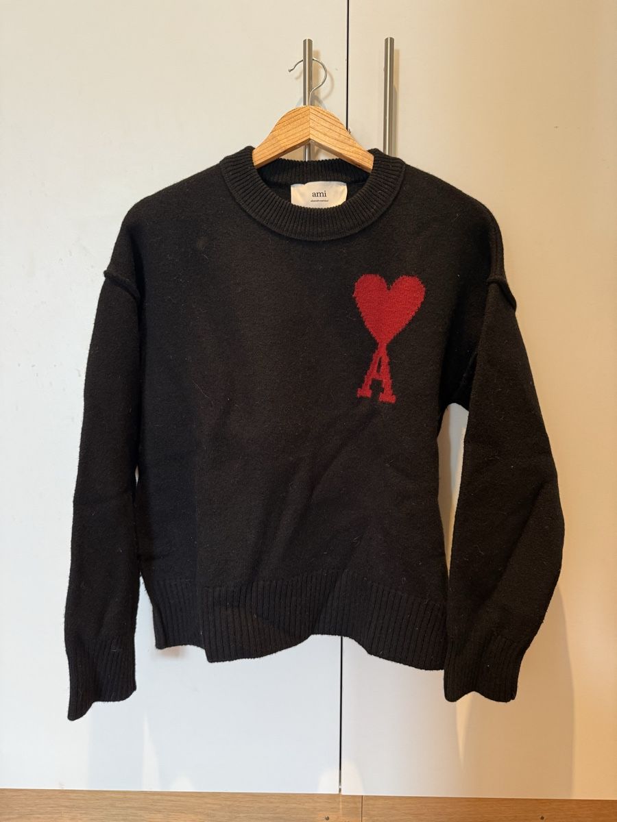 Maglioni & Felpe: Ami Sweater Black – Usato da Genève venduto da SG_73