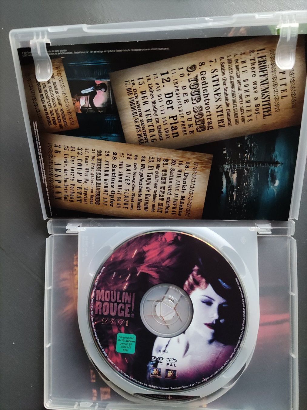 Tutti i DVDs: Moulin Rouge - Special Edition, 2 DVDs – Usato da Basel venduto da Alacant 3