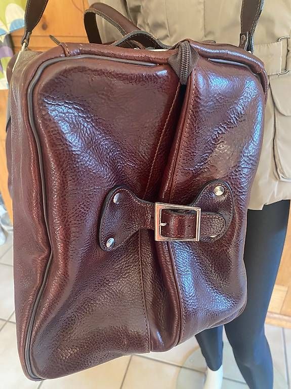 Taschen: Leder Weekender – Gebraucht aus Grossaffoltern von -wabi-sabi 4