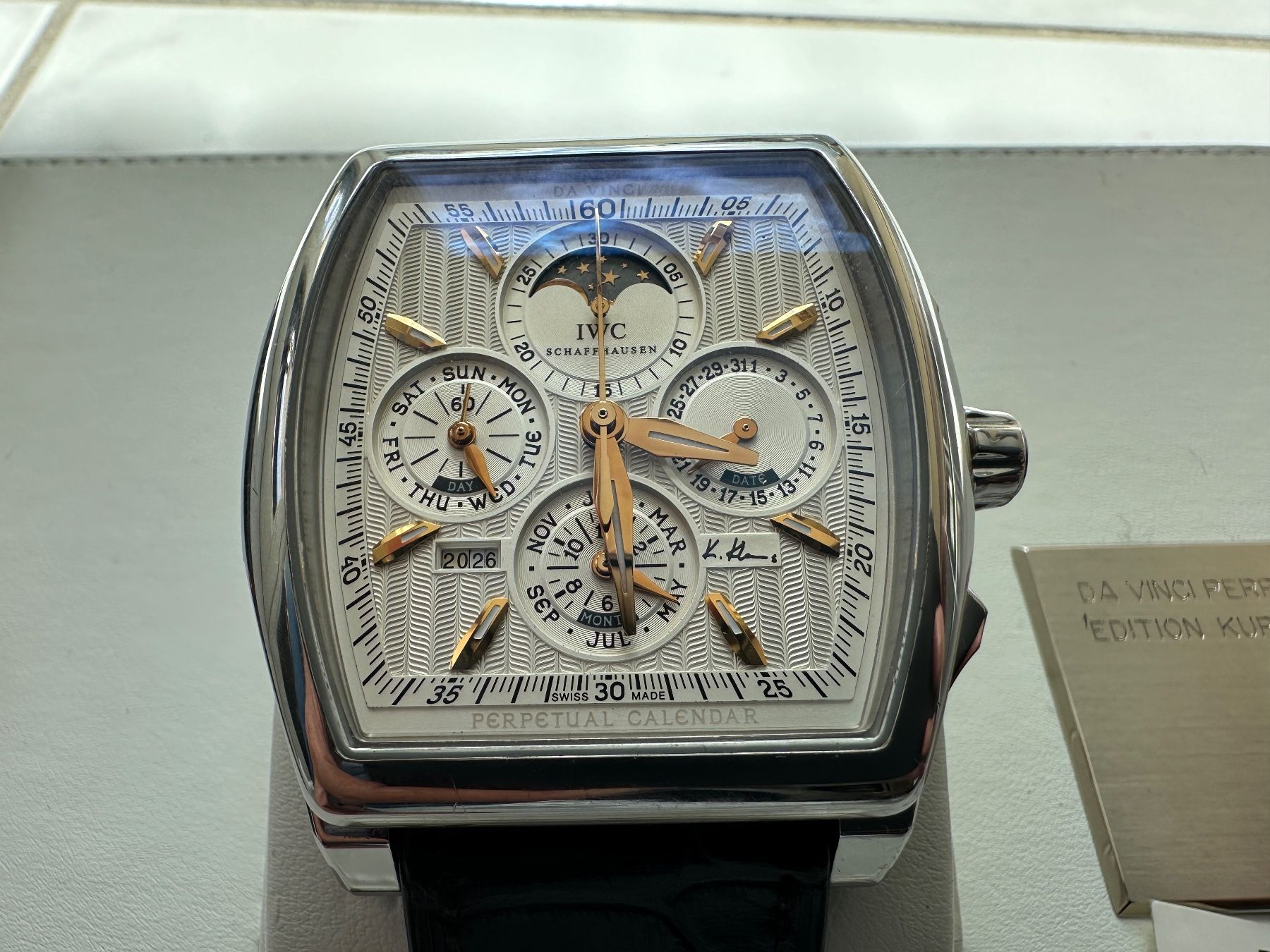 IWC Orologi: IWC Perpetual Kalender Edition Kurt Klaus – Usato da Neunkirch venduto da neunkirch66 2