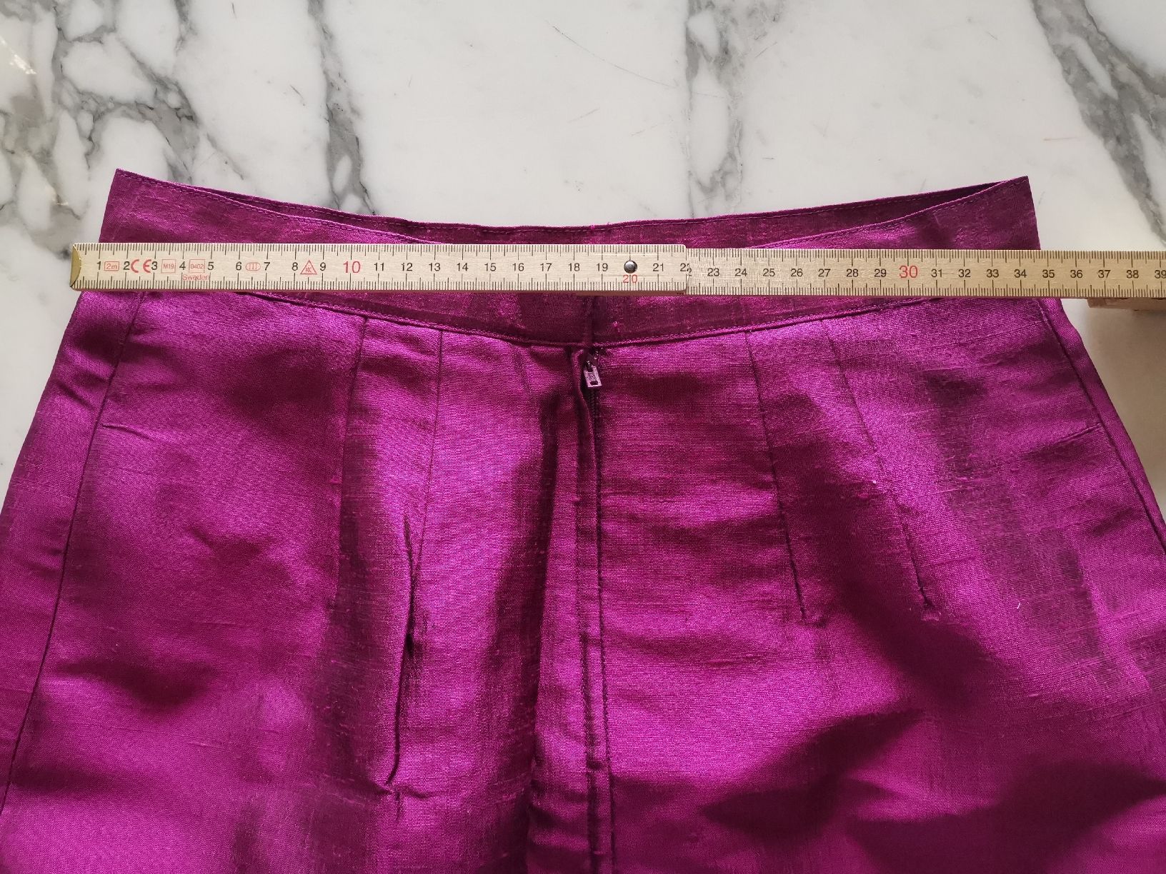 Gonne: handmade Rock aus Rohseide – Usato da Uerikon venduto da pink_flamingo 3