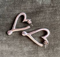 enSoie Alma Heart Creolen 925 Silber – NP CHF 420