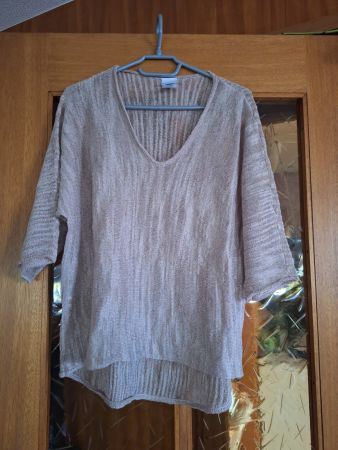 Madeleine Pullover rosa glänzend Grösse 40/ 42neuwertig