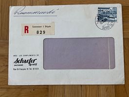 Firmenbrief Schaefer Sports Lausanne, 1959