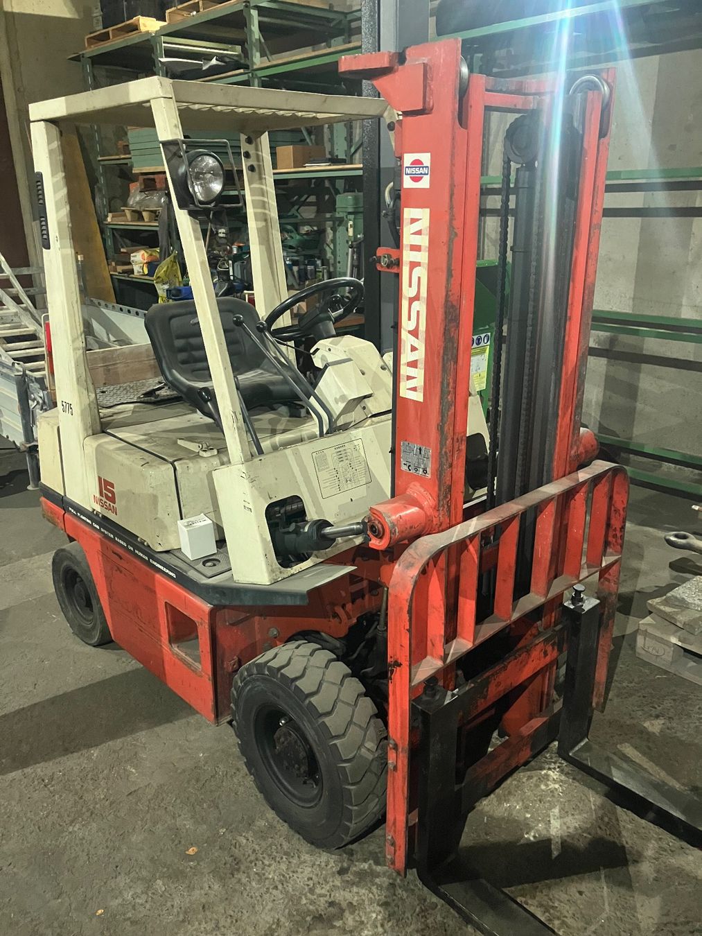 Nissan Carrelli elevatori e a forche: Benzingabelstapler Nissan – Usato da Dürrenroth venduto da simigxx
