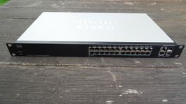 Cisco SG200-26 26-Port Gigabit Managed Switch mit Rackhalter