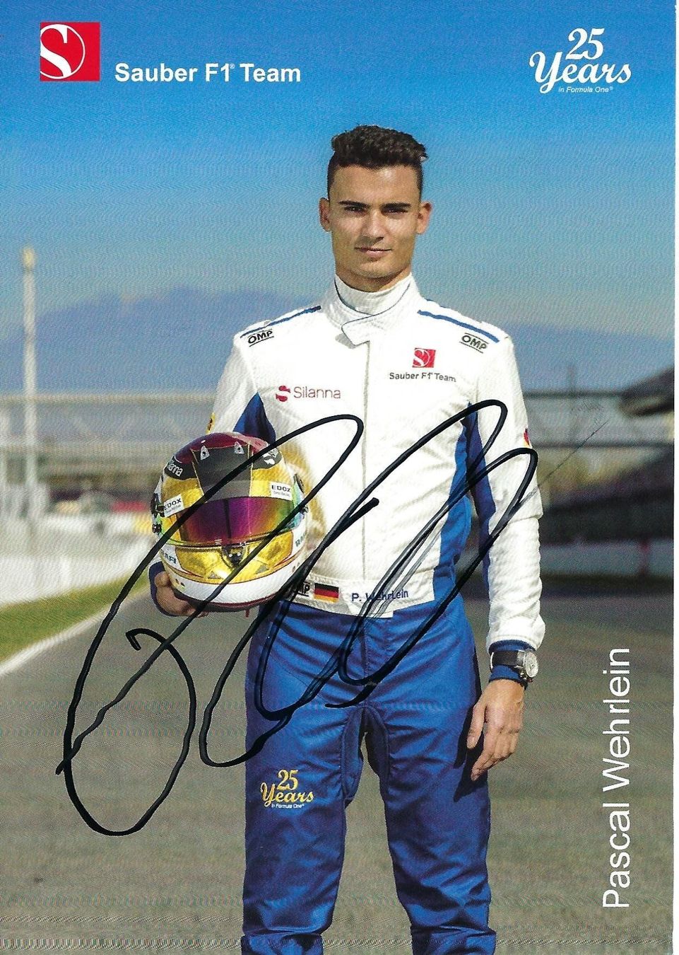 Autografi: Pascal Wehrlein, Formel 1 – Usato da Aarburg venduto da Hktm