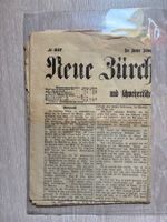 Neue Zürcher Zeitung & Handelsblatt 1898 Weihnachten