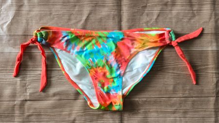 🤩​​ Bikini-Hose NEON TIE-DYE 👙 Exklusives Einzelstück