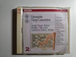 CD - Favourite Harp Concertos - Harfe Musik