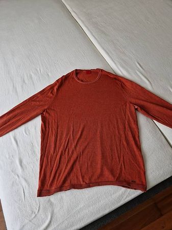 Olymp Level 5 (Bodyfit) Pullover Dunkel-Orange XXL (XL)