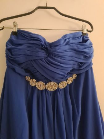 Ballkleid bodenlang, CHIFFON Grösse 38